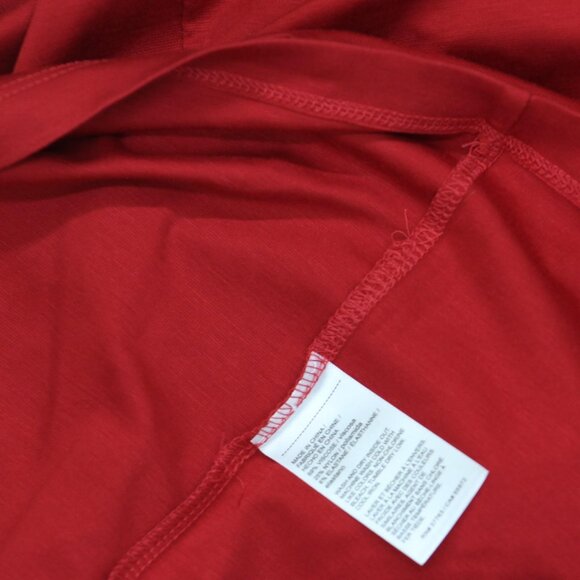 NWT ELLA Rafaella Womens Plus Size Funnel Neck Sleeveless Dress Ruby Red 2X - Picture 6 of 6